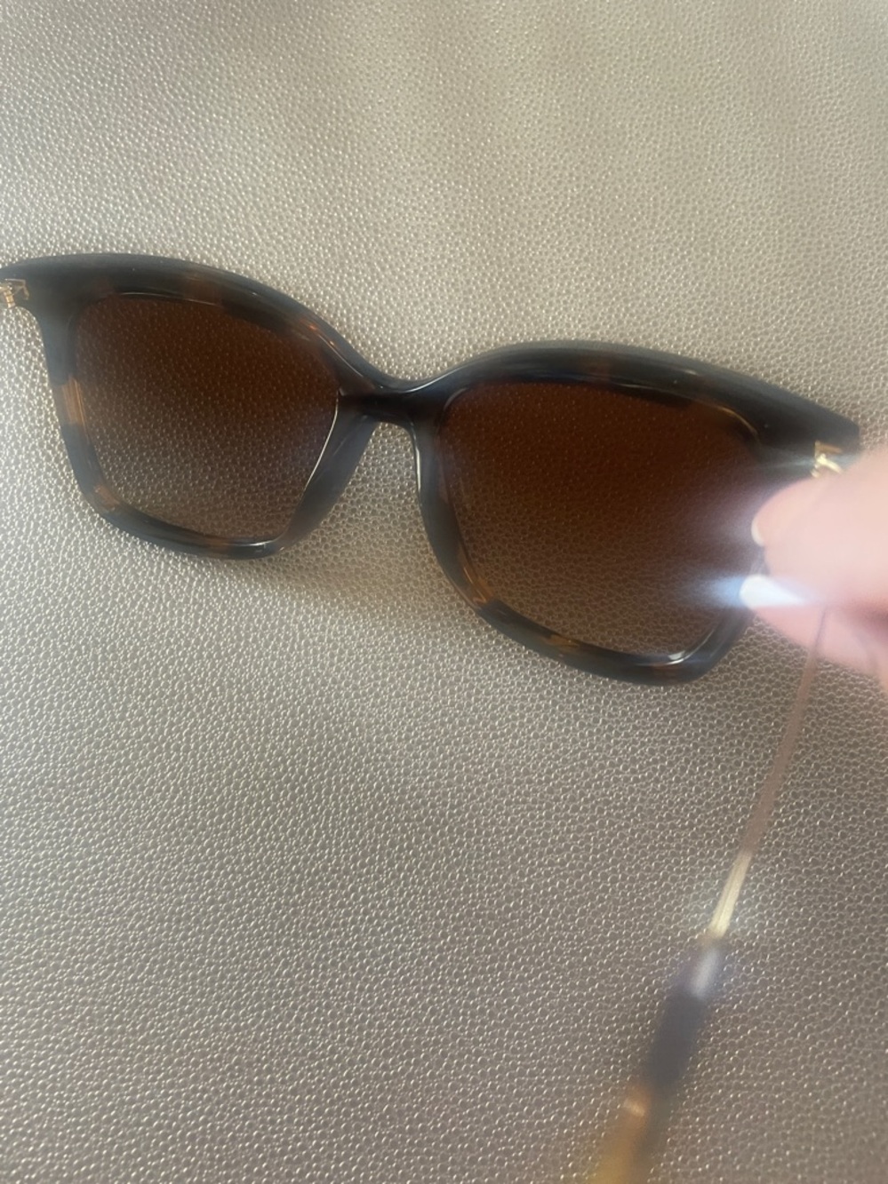 Michael Kors Zermatt Brown Tortoiseshell Sunglasses - Picture 12 of 12